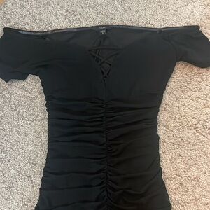 Guess by Marciano off-shoulder little black dress - Sz small